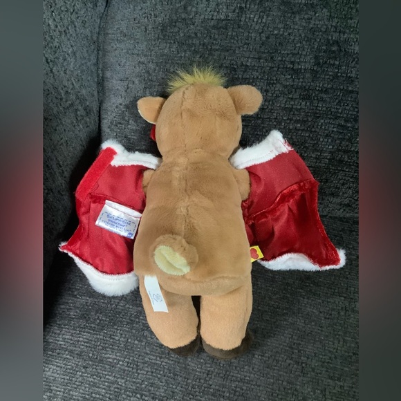 Build a Bear Mini Baby Moose Reindeer Girl Dress 10” Buddy Christmas Plush Holly - Picture 4 of 4